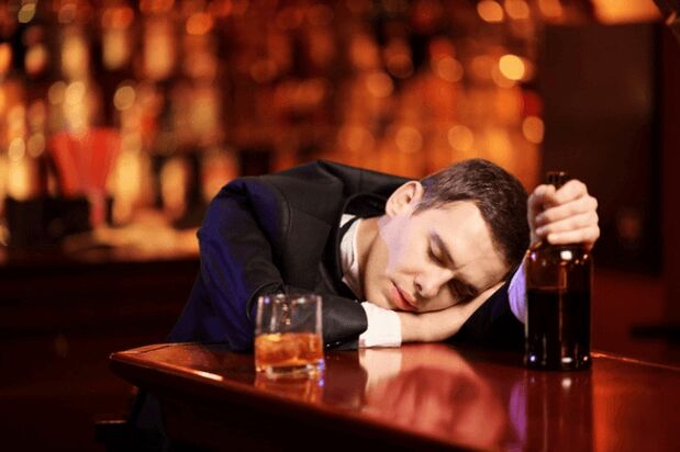 Con un aumento en la dosis de alcohol antes del sexo, se le tirará para dormir