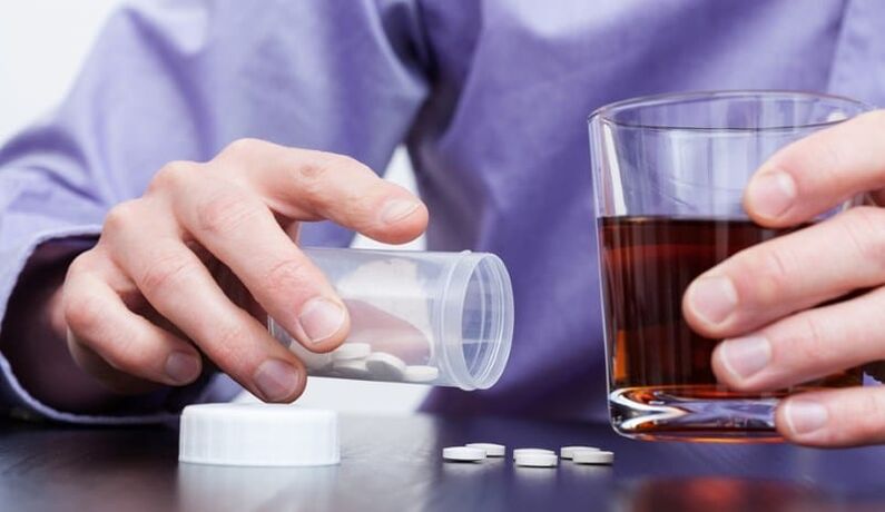 ¡Los antibióticos y el alcohol son incompatibles!