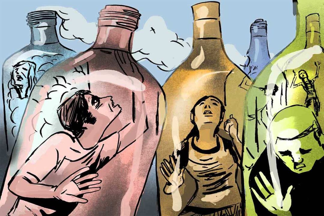 daño del alcoholismo